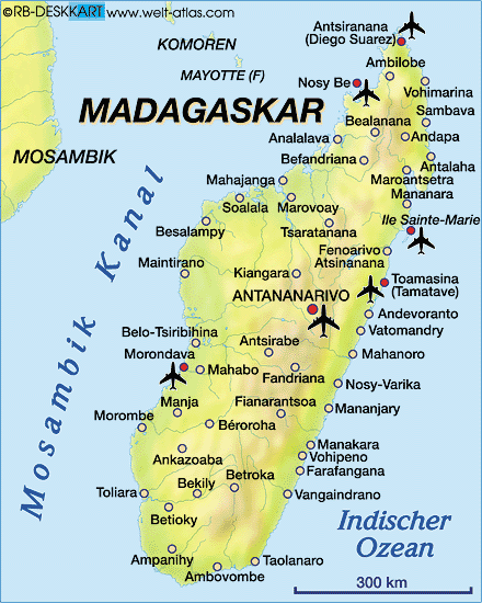 Fianarantsoa map